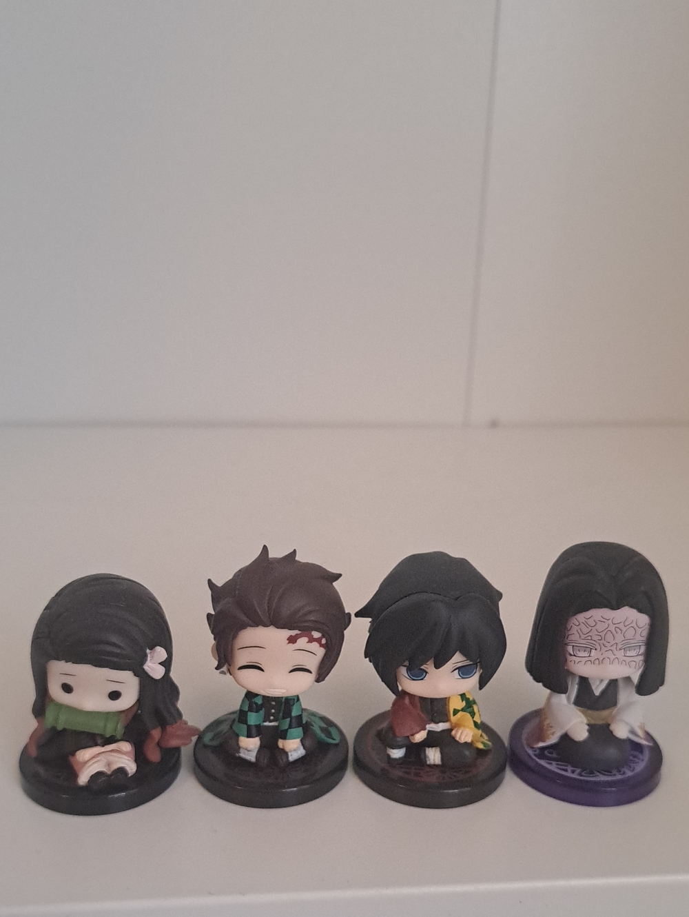Demon Slayer Chibi Figure Set - Green & Black Characters